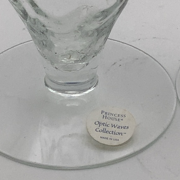 Vintage Princess House Pair of Hand Blown Crystal Candlestick Holders - Picture 2 of 9